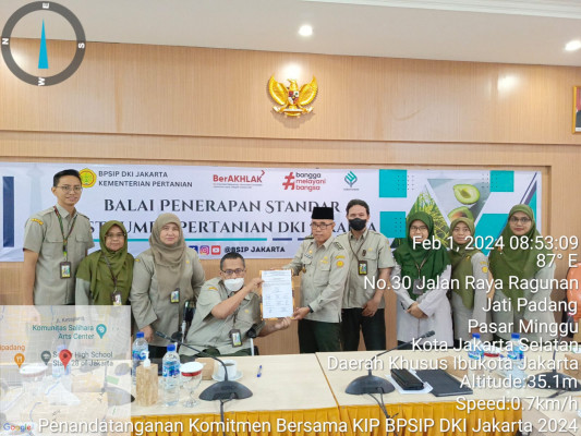 Komitmen Bersama Pelaksanaan Keterbukaan  Informasi Publik BPSIP Jakarta Tahun 2024